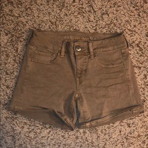 American Eagle Khaki Shorts